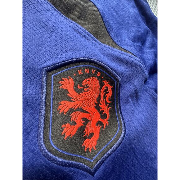 Nike Netherlands Stadium Mens Sz XL Jersey Blue Brand New - Picture 7 of 10